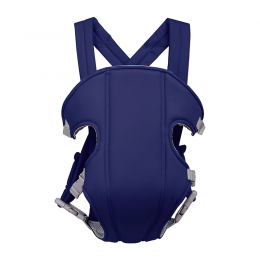Слінг-рюкзак сумка кенгуру для перенесення дитини Babby Carriers темно-синій