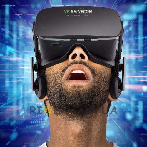 Окуляри віртуальної реальності VR SHINECON, Чорний (205)