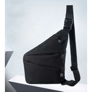 Чоловіча сумка месенджер Cross Body 30х22х15, Чорний (205)