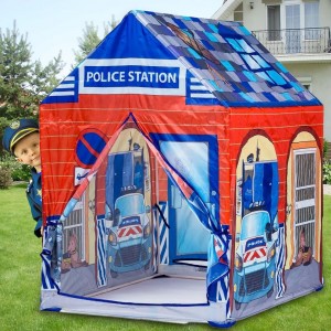 Дитячий намет-будиночок Відділок поліції M-5689, 2 входи на зав'язках 95*72*102 см (IGR24) Дитячий намет-будиночок Відділок поліції M-5689, 2 входи на зав'язках 95*72*102 см (IGR24)