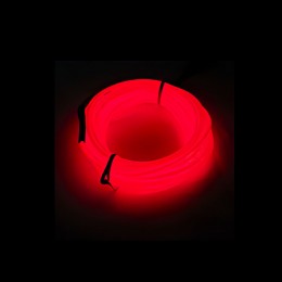 Подсветка CAR Cold Light Line EL-1302-5M для салона автомобиля 5 метров, Красный (237)