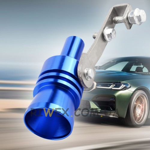 Автомобільний свисток Turbo Sound for car EL-1290 (XL 2.4L) на глушник, Синій (237)