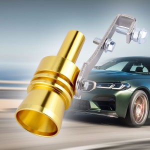 Автомобильный свисток Turbo Sound for car EL- 1290 (XL 2.4L) на глушитель, Золотой (237)