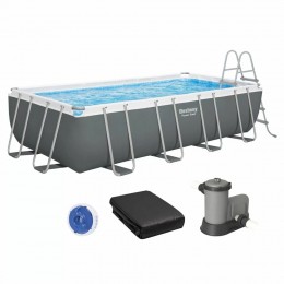 Прямокутний каркасний басейн 14812 л BESTWAY 56465 Power Steel