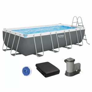 Прямоугольный каркасный бассейн 14812 л BESTWAY 56465 Power Steel