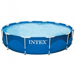 Басейн каркасний Intex 28210 Metal Frame Pool, 366х76 см, 6503 л (KL)