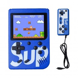 Портативная игровая приставка SUP (3 дюйма, 400 игр) с геймпадом‌, Синий