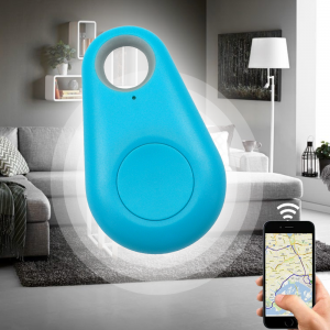 Брелок-текер iTag Bluetooth для IOS/Android, Голубой