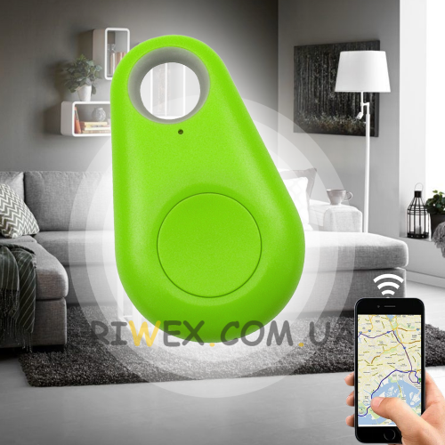 Брелок-текер iTag Bluetooth для IOS/Android, Салатовый