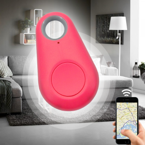 Брелок-текер iTag Bluetooth для IOS/Android, Розовый
