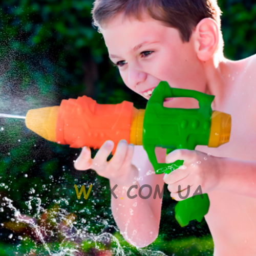 Водяний іграшковий пістолет із балоном на плечі kld-025/29 (KL)