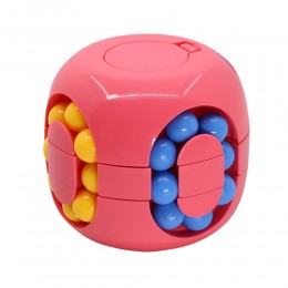 Головоломка антистресс Puzzle Ball Magic Spinner Cube 633-117M, Розовый (245)