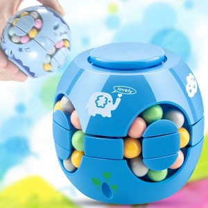 Головоломка антистресс Puzzle Ball Magic Spinner Cube 633-117M, Синий (245)