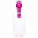 Пляшка для води BOTTLE з фільтром, об'ємом 550 мл, Рожевий (205)