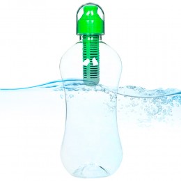 Бутылка для воды BOTTLE с фильтром, объемом 550 мл, Зеленый (205)