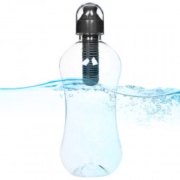 Пляшка для води BOTTLE з фільтром, об'ємом 550 мл, Чорний (205)