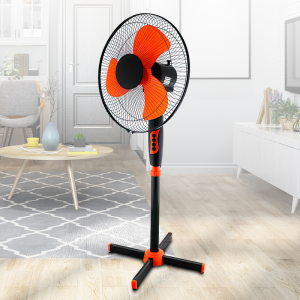 Підлоговий вентилятор з регульованою висотою Wimpex-1619 телескопічна ніжка, 3 режими швидкості