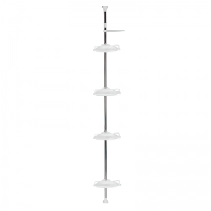 Кутова телескопічна полиця для ванної чотириярусна Multi Corner Shelf (ARSH) Кутова телескопічна полиця для ванної чотириярусна Multi Corner Shelf (ARSH)