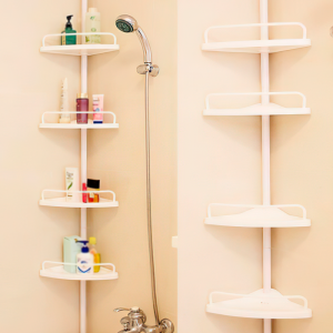 Кутова телескопічна полиця для ванної чотириярусна Multi Corner Shelf (ARSH) Кутова телескопічна полиця для ванної чотириярусна Multi Corner Shelf (ARSH)