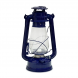 Керосиновая походная лампа "Летучая мышь" 24 см, синий