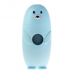Зволожувач повітря  Seals-Shape Humidifier Морський Котик з LED підсвічуванням 300 мл, Блакитний (237)