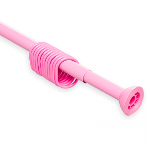 Прямий металевий карниз для штор у ванну LUX GALAXY-013 110-220 см Рожевий (DRK) Прямий металевий карниз для штор у ванну LUX GALAXY-013 110-220 см Рожевий (DRK)