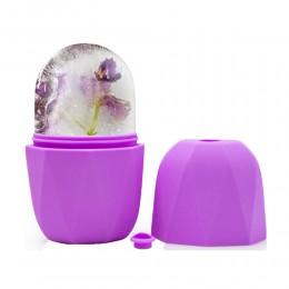 Футляр для льоду для догляду за шкірою обличчя Ice roller, Фіолетовий