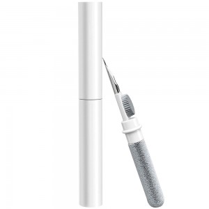 Мультифункциональная ручка-щетка для чистки наушников, AirPods, телефонов, клавиатуры, Белый