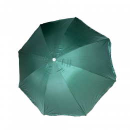 Пляжна парасолька з нахилом та напиленням від сонця Mario Umbrella 1,6 м, Зелений