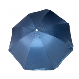 Пляжна парасолька з нахилом та напиленням від сонця Mario Umbrella 1,6 м, Темно-синій
