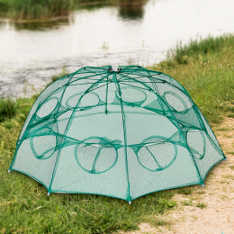 Рыбацкий зонт раколовка 10 ходов