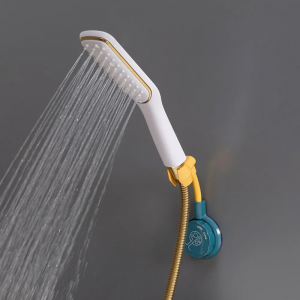 Регулируемый поворотный кронштейн для крепления душа Shower holder 360°, Сине-желтый (219)