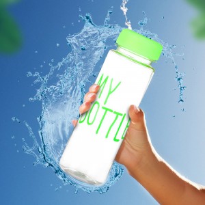 Оригинальная бутылка для воды My bottle 500 мл + чехол, Салатовый