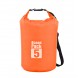 Сумка-мешок Ocean Pack, гермомешок со шлейкой на плечо водонепроницаемый 5 л, Оранжевый