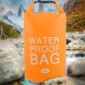 Сумка-мешок Ocean Pack, гермомешок со шлейкой на плечо водонепроницаемый 15 л, Оранжевый