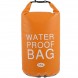 Сумка-мешок Ocean Pack, гермомешок со шлейкой на плечо водонепроницаемый 15 л, Оранжевый