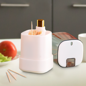 Контейнер для зубочисток с автоматической подачей Press TYPE Toothpick box белый (205)