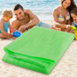 Мягкая пляжная подстилка Анти-песок Originalsize Sand Free Mat 200х150 см Зеленый (509)