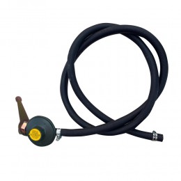 Комплект для підключення газової плити до балона OARA з регулятором, довжина шланга 1,5 м, Синій