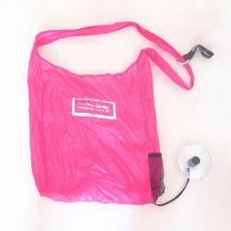 Складна компактна (у капсулі) сумка-шопер Shopping bag to roll up, Рожева (B)