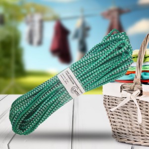Трикотажный полипропиленовый шнур No54, 3 мм - 15 м, Зеленый (2021)