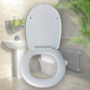 Сидение для унитаза ECO 79, 355 х 430 см, Белый (DRK)