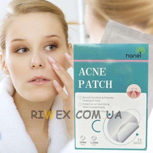 Патчи Acne Patch от акне и воспалений 72 шт/уп