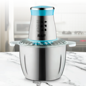 Кухонный комбайн для измельчения продуктов RAF food processor 1000W голубой R.7030