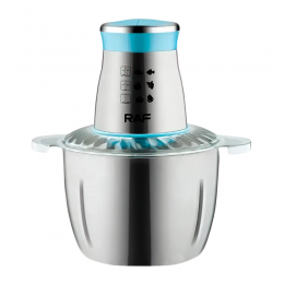 Кухонний комбайн для подрібнення продуктів RAF food processor 1000W блакитний R.7030