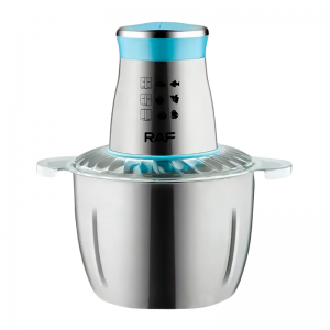 Кухонный комбайн для измельчения продуктов RAF food processor 1000W голубой R.7030