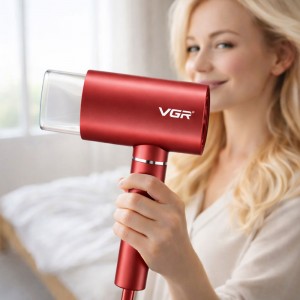 Фен професійний для сушіння та укладання волосся VGR V-431, Червоний (JM/5986)