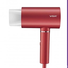 Фен профессиональный для сушки и укладки волос VGR V-431, Красный (211)