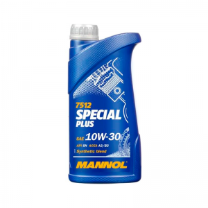 Моторное масло 1Л для дизельных и бензиновых генераторов Mannol 7512 Special plus SEA 10W-30 
