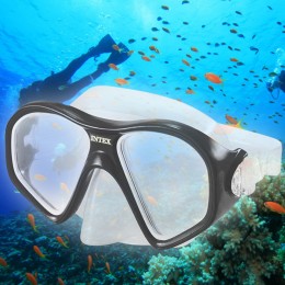 Маска для плавання Intex 55977 Reef Rider Masks, Чорний (I24)